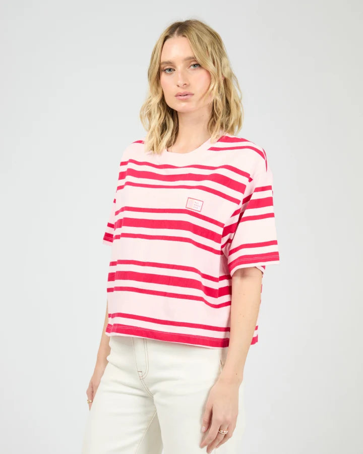 All About Eve Ruby Crop Relaxed Tee