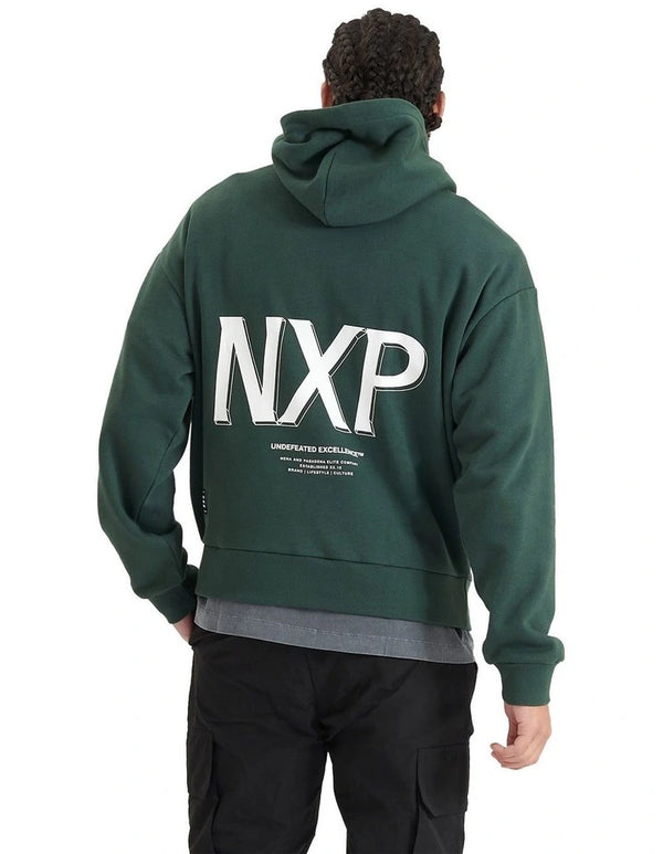NXP Platinum Heavy Box Fit Hooded Sweater