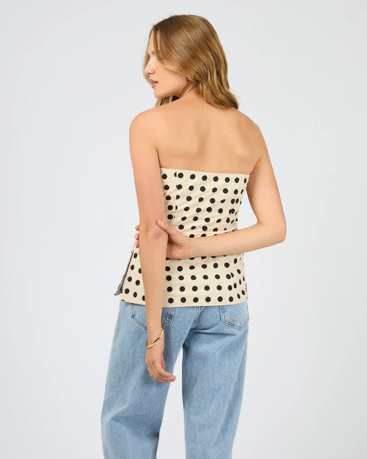 Silent Theory Nieve Strapless Top