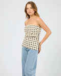 Silent Theory Nieve Strapless Top