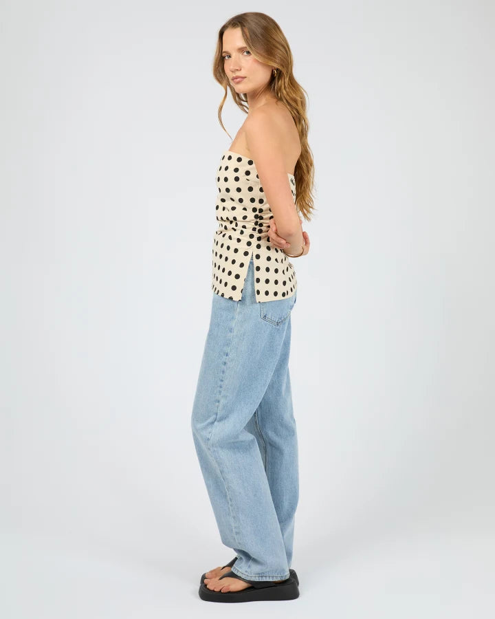Silent Theory Nieve Strapless Top