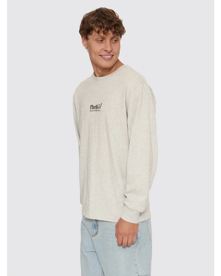 Thrills Workwear Embro Long Sleeve Merch Tee