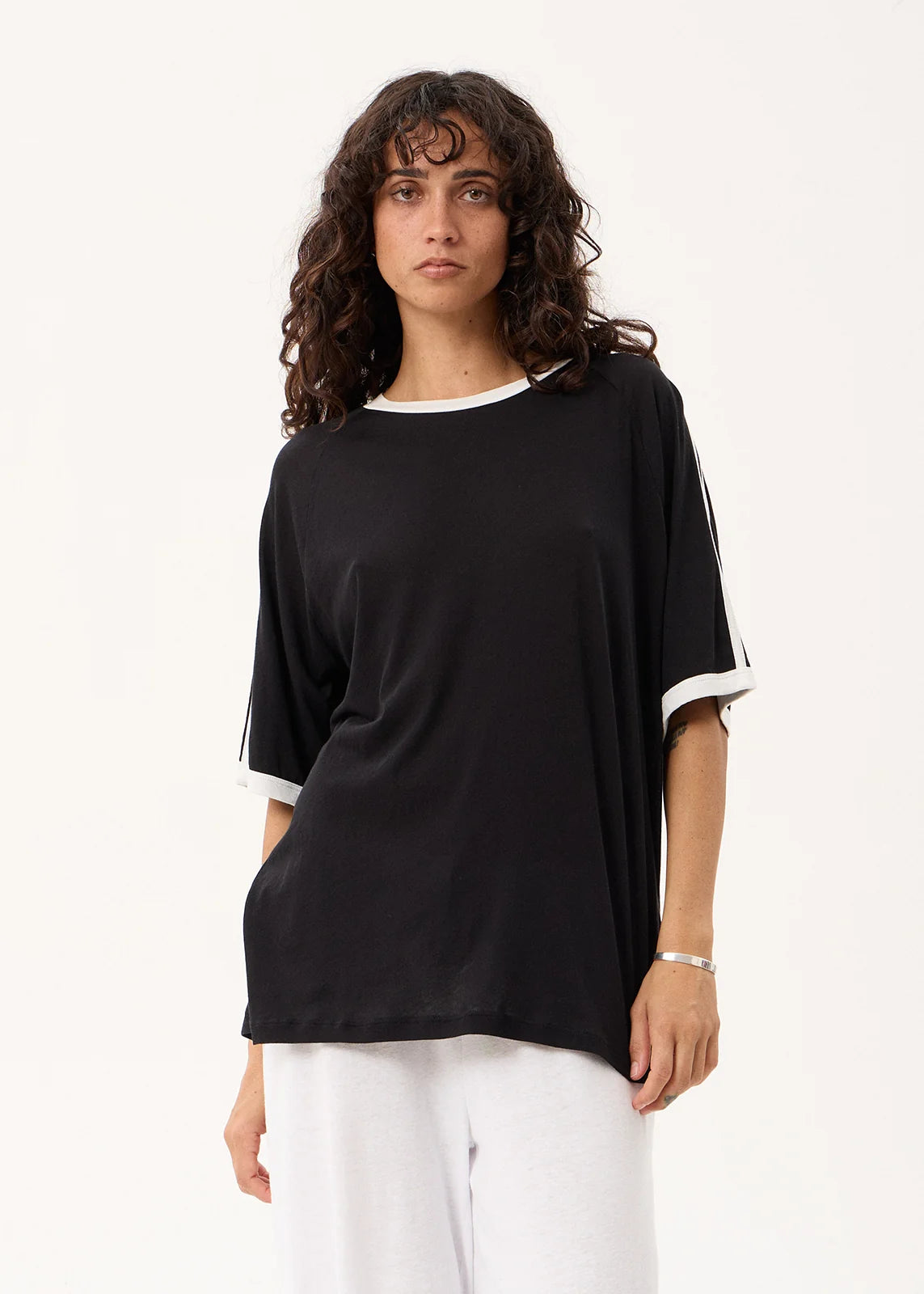 Afends Smokeshow Oversized Raglan Tee