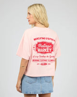 All About Eve Market Relaxed Crop Tee