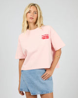 All About Eve Market Relaxed Crop Tee