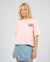 All About Eve Market Relaxed Crop Tee