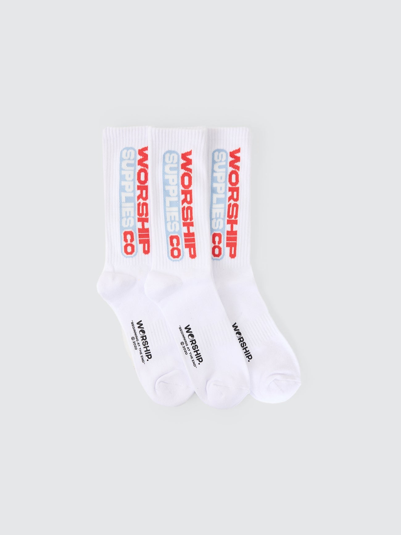 Worship Globo 3 Pack Socks