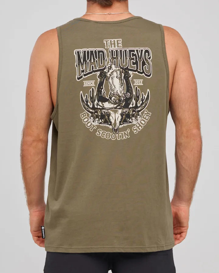 The Mad Hueys Scootin Shoey Tank
