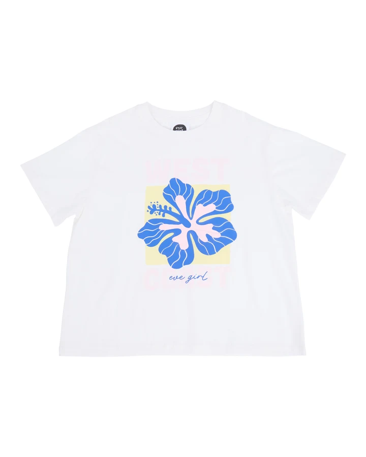 Eve Girl Hibiscus Tee