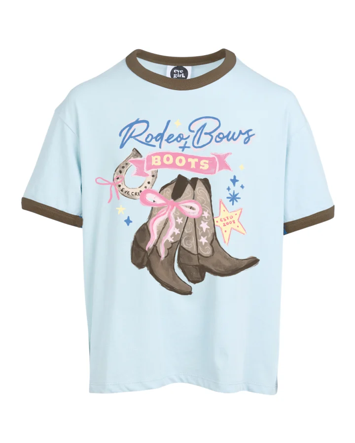 Eve Girl Boots Ringer Tee