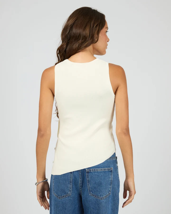 Silent Theory Ollie Button Down Knit Tank