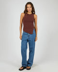 Silent Theory Ollie Button Down Knit Tank