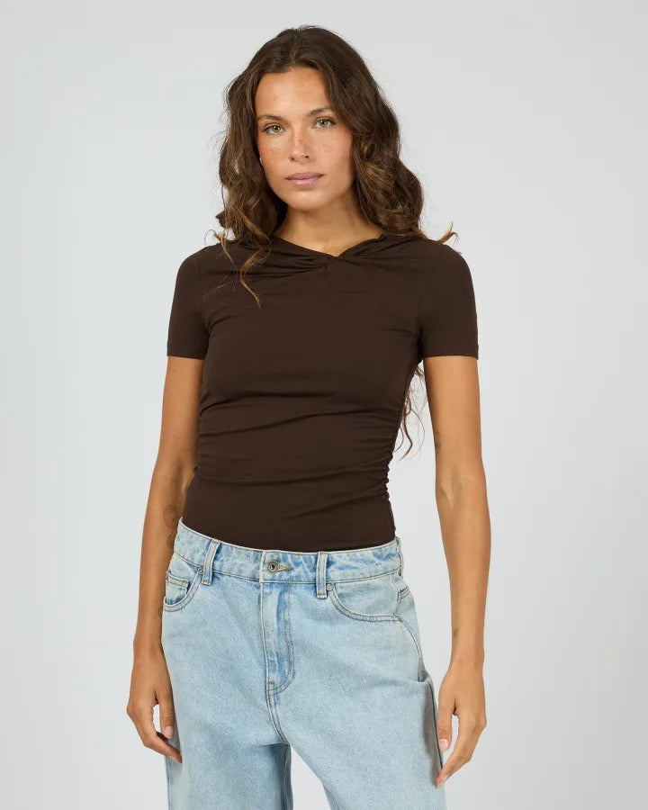 Silent Theory Twist Detail Top