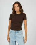 Silent Theory Twist Detail Top