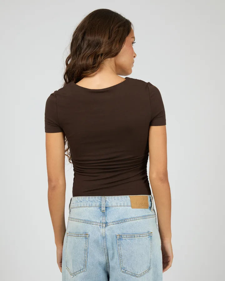 Silent Theory Twist Detail Top