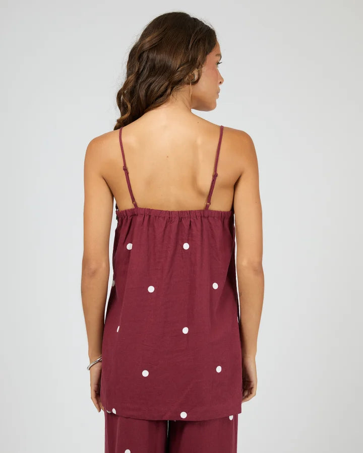 Silent Theory Bordeau Tunic Top