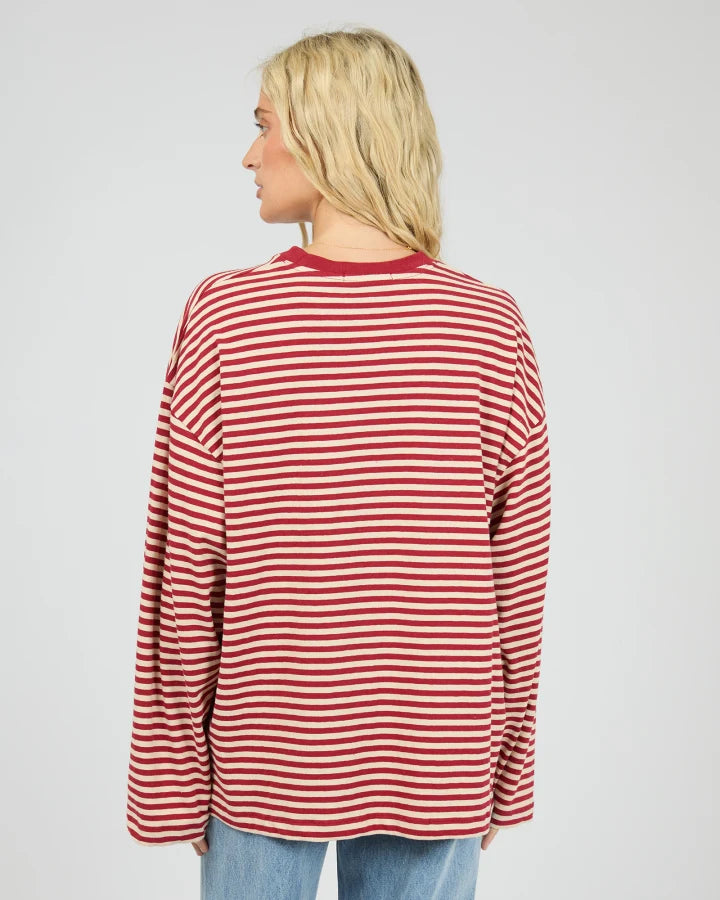 All About Eve Paloma LS Stripe Tee