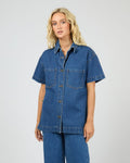 All About Eve Simi Denim Shirt