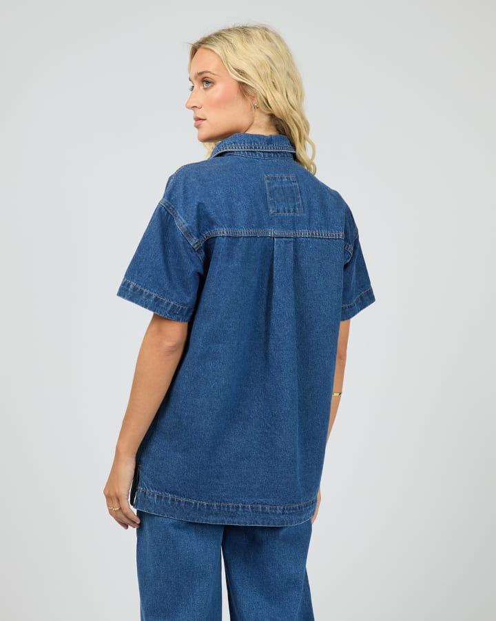 All About Eve Simi Denim Shirt