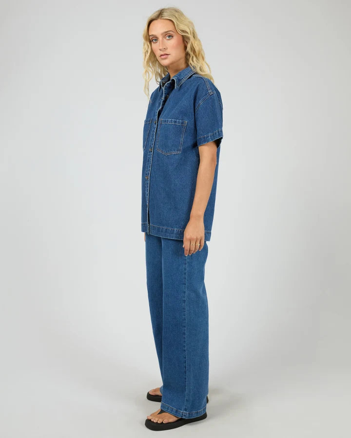 All About Eve Simi Denim Shirt