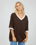 All About Eve Zulu Panel Oversized Tee