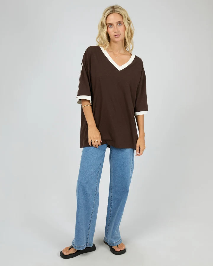 All About Eve Zulu Panel Oversized Tee