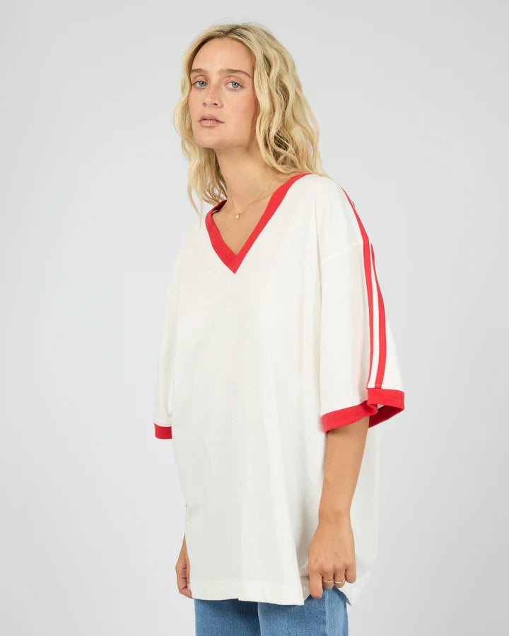 All About Eve Zulu Panel Oversized Tee