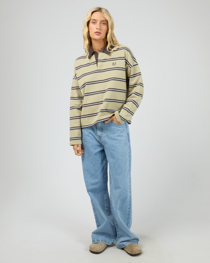 All About Eve Avery Rugby Top