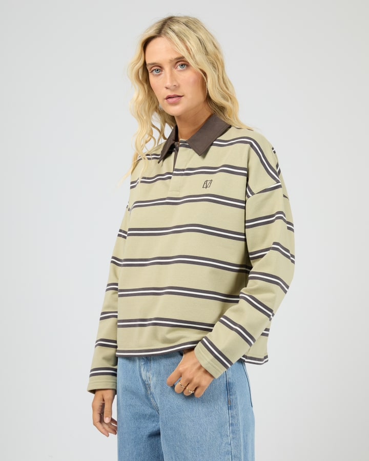 All About Eve Avery Rugby Top