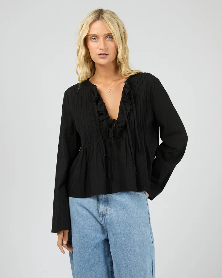 All About Eve Nyxie Ruffle Top