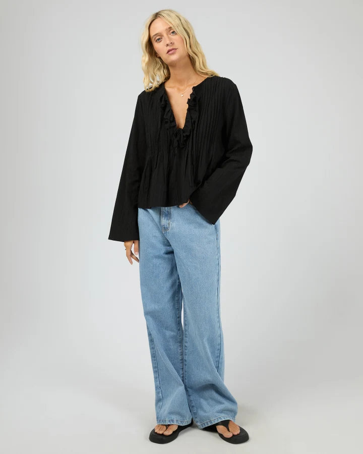 All About Eve Nyxie Ruffle Top