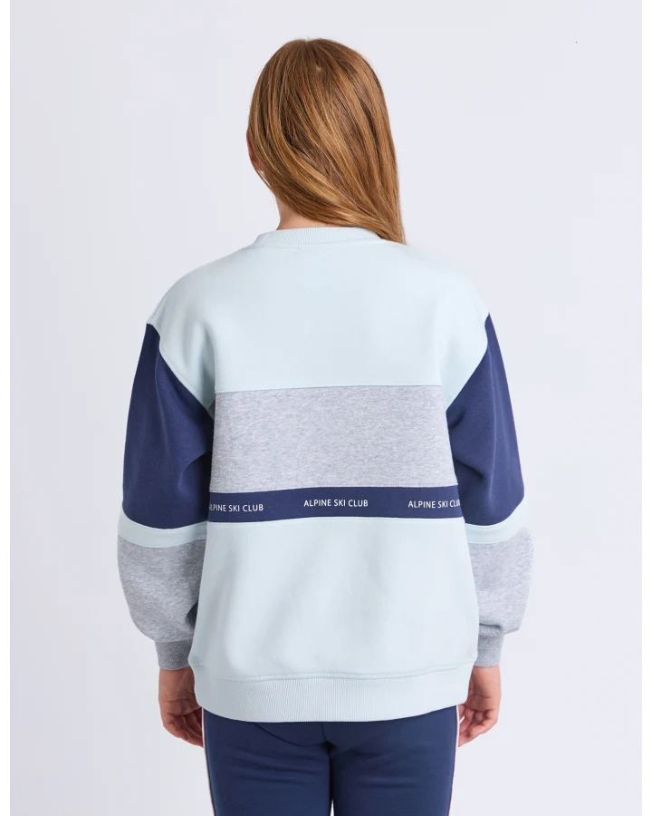 Eve Girl Alpine Panelled Crew