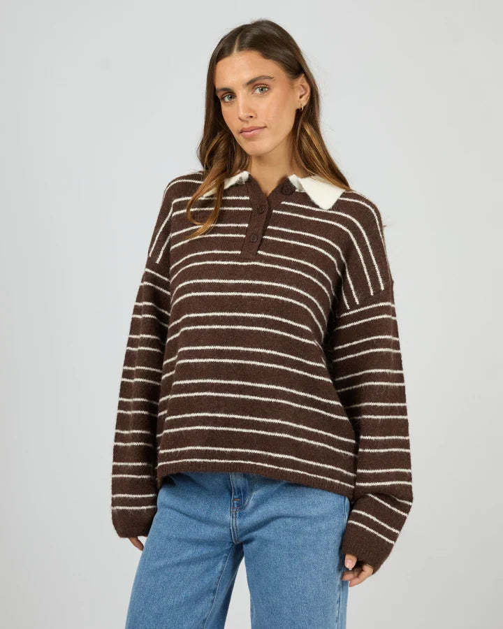 All About Eve Gisella Polo Knit