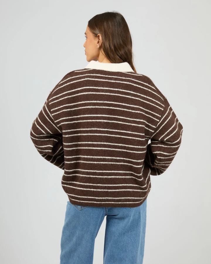 All About Eve Gisella Polo Knit
