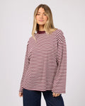 All About Eve Paloma LS Stripe Tee