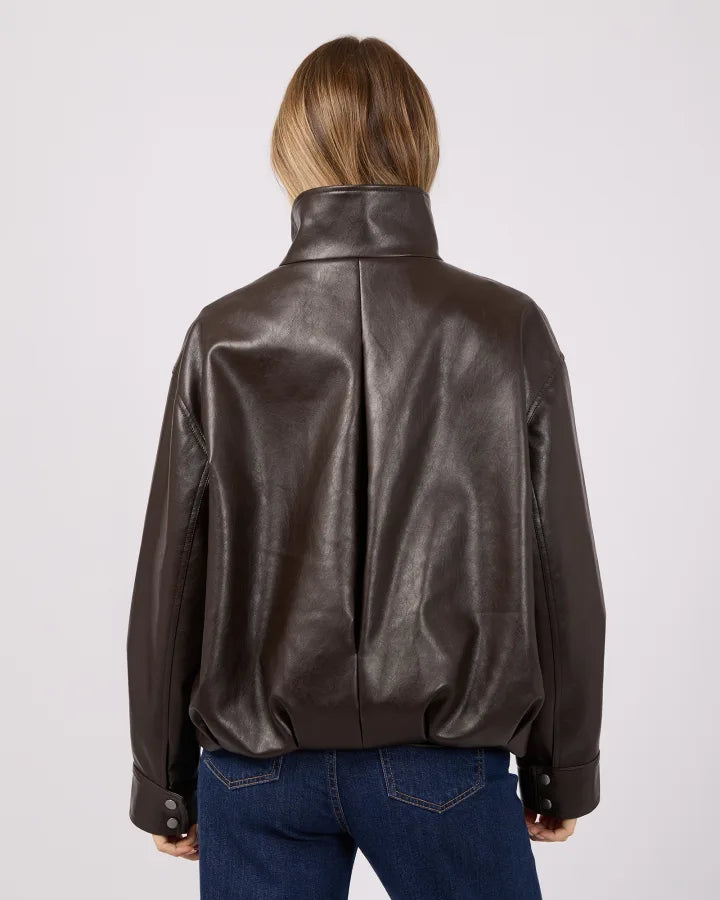 All About Eve Jaynee Funnel Neck Jacket