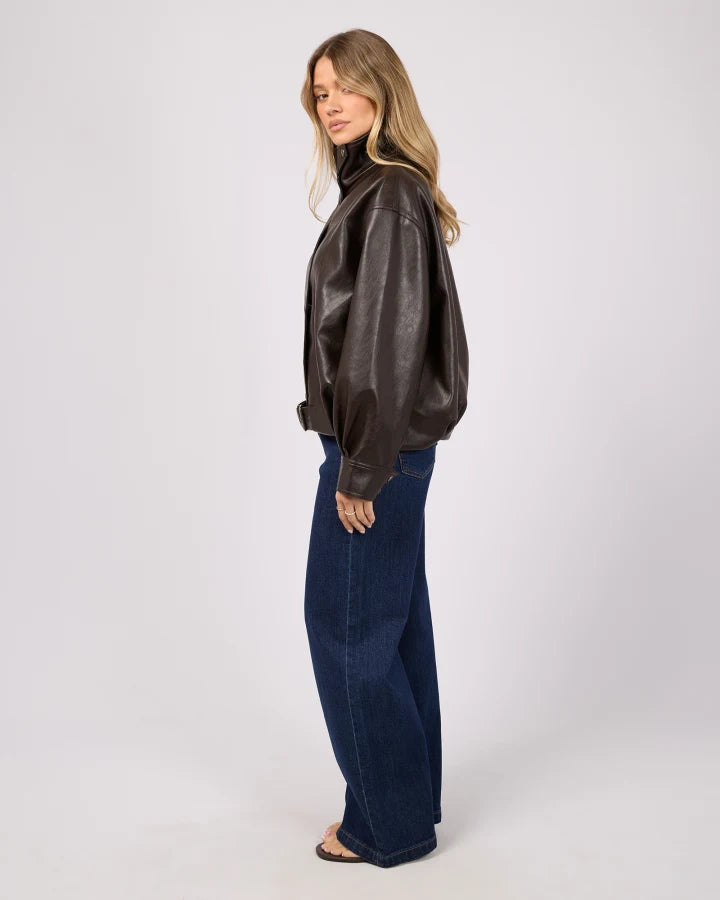 All About Eve Jaynee Funnel Neck Jacket