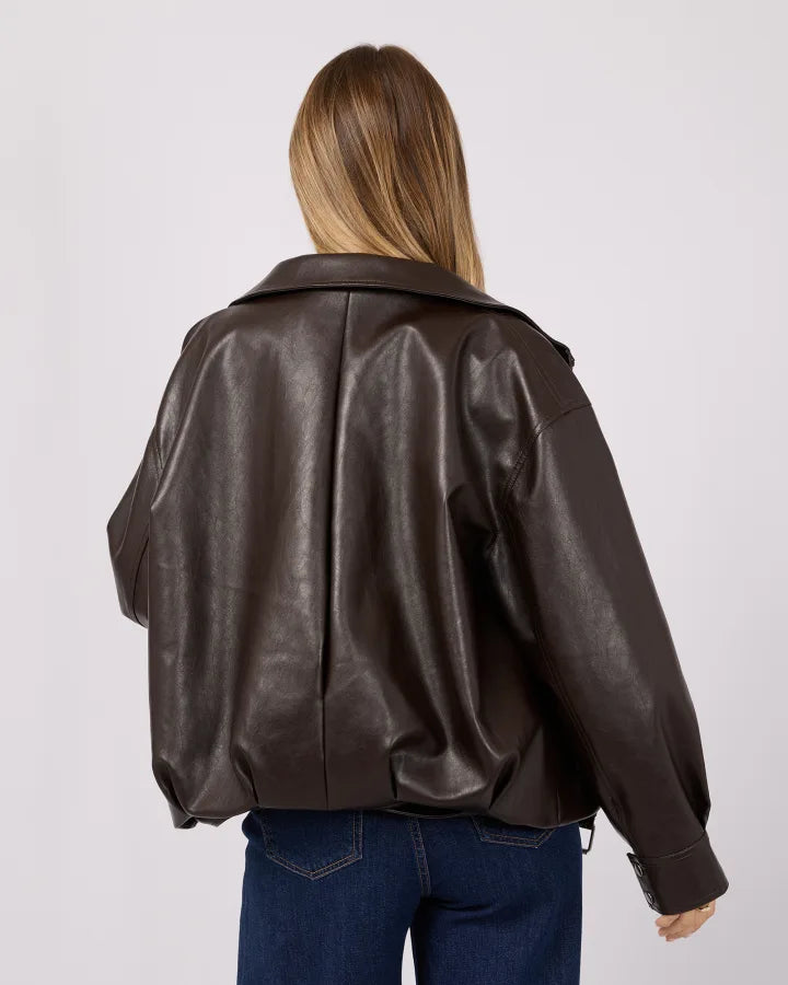 All About Eve Jaynee Funnel Neck Jacket