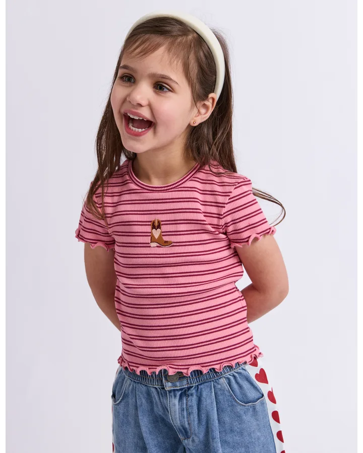 Eve Girl Freya Rib Tee