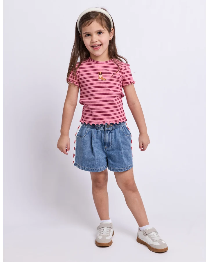 Eve Girl Freya Rib Tee