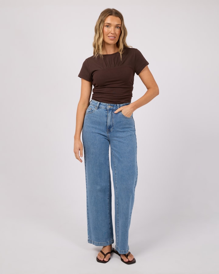 All About Eve Mimi Ruched Top