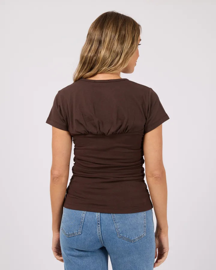 All About Eve Mimi Ruched Top