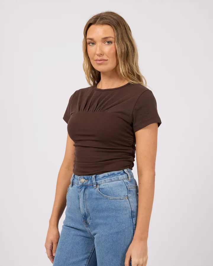 All About Eve Mimi Ruched Top