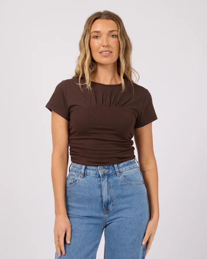 All About Eve Mimi Ruched Top