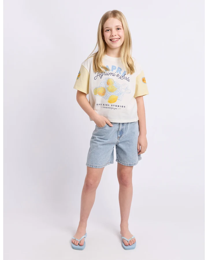 Eve Girl Capri Tee