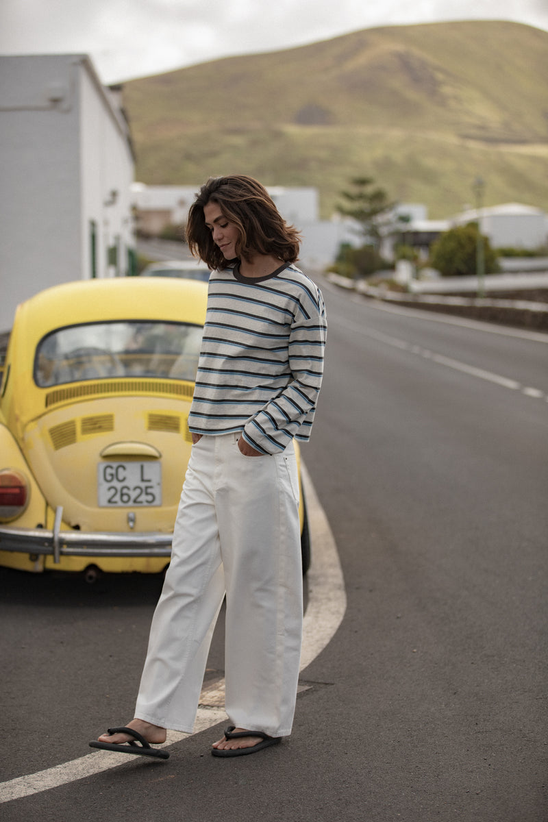 Rhythm Porto Stripe Long Sleeve