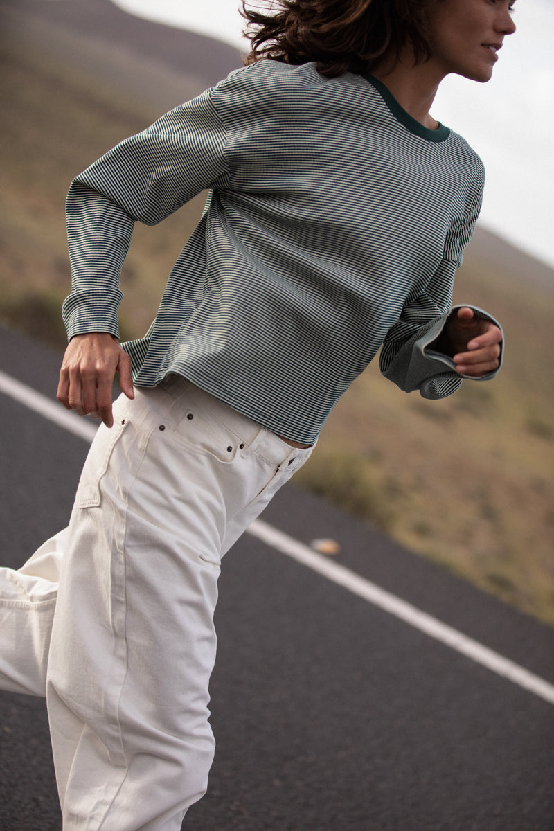 Rhythm Lexi Stripe Long Sleeve Top