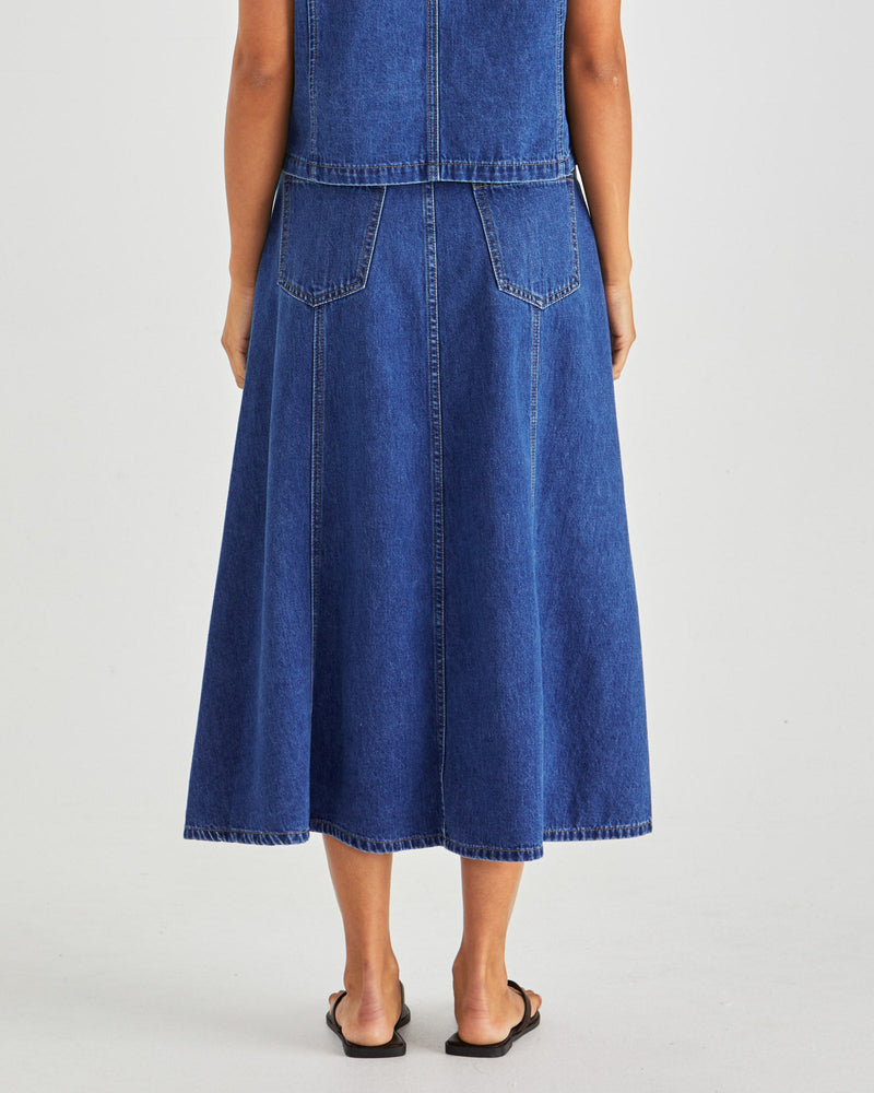 Sass Sabine Denim Skirt