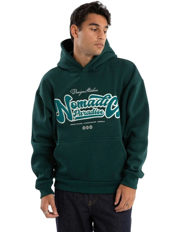 Nomadic Ripple Oversized Hoodie