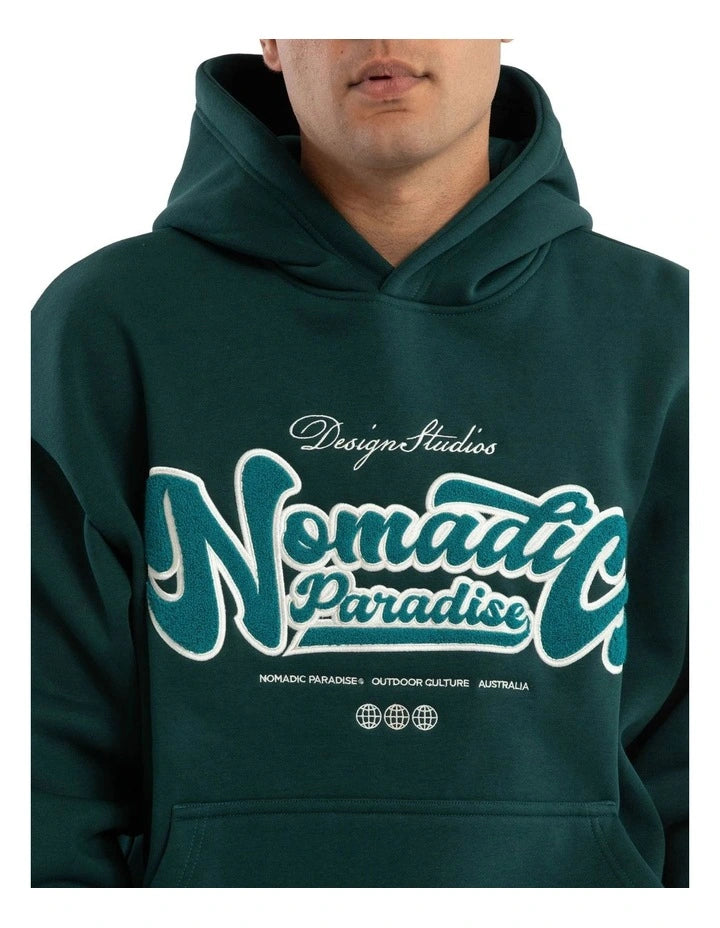 Nomadic Ripple Oversized Hoodie